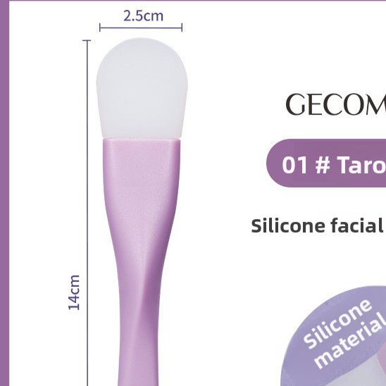Dual Head Silicone Facial Mask Brush