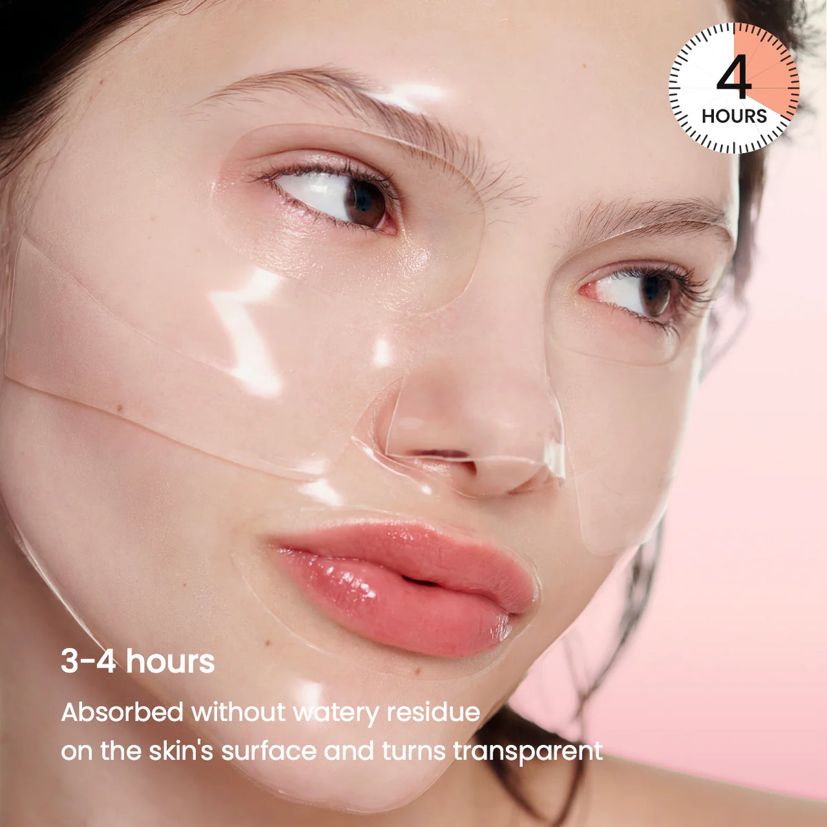 Bio-Collagen Real Deep Mask Anti-Wrinkle Lifting Face Mask with Hydrolyzed Collagen Collagen Reverse Film Volume Peel off Mask
